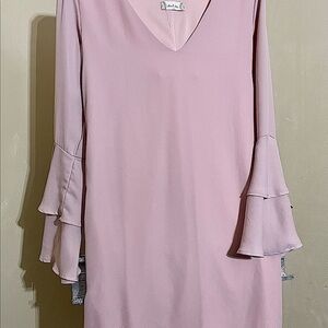 ALTAR’D STATE PINK SHIFT DRESS